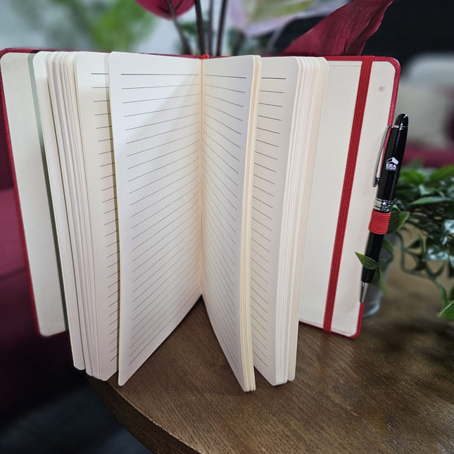 A5 PU Red Notebook